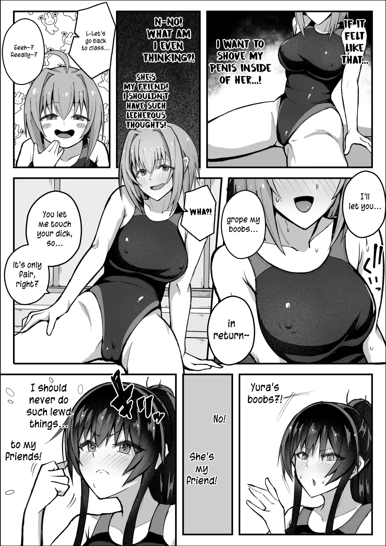 The Futanari Class President Doesn't Want To Give In! page 18