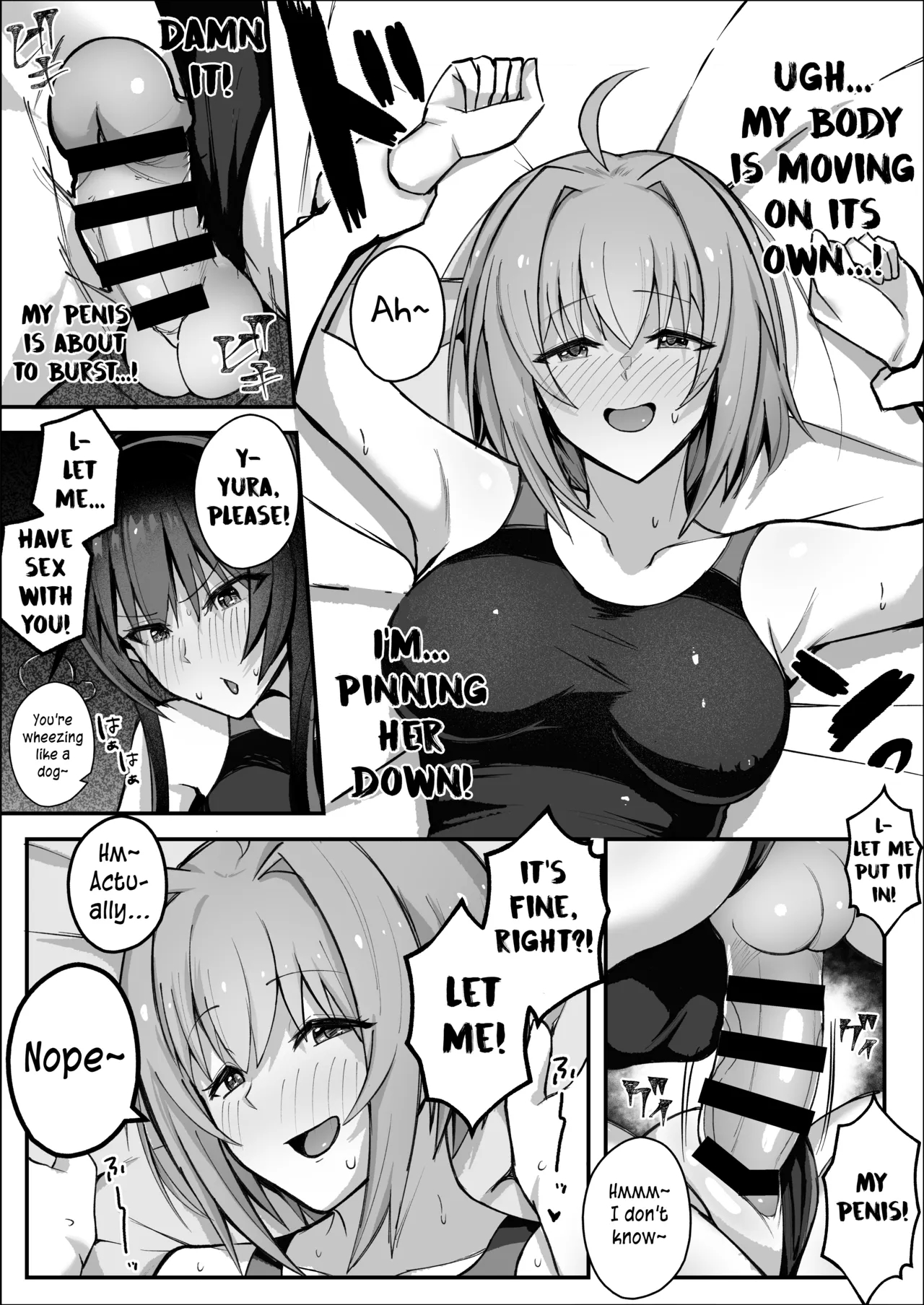The Futanari Class President Doesn't Want To Give In! page 24