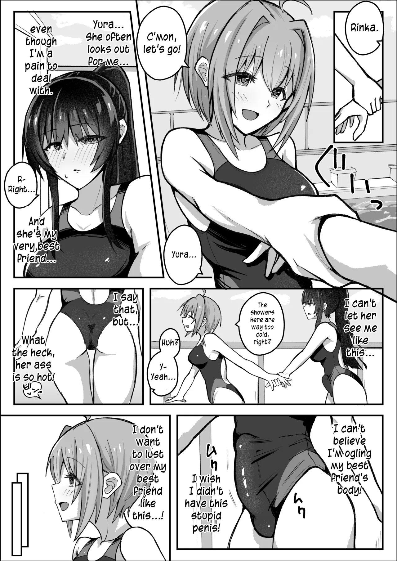 The Futanari Class President Doesn't Want To Give In! page 7