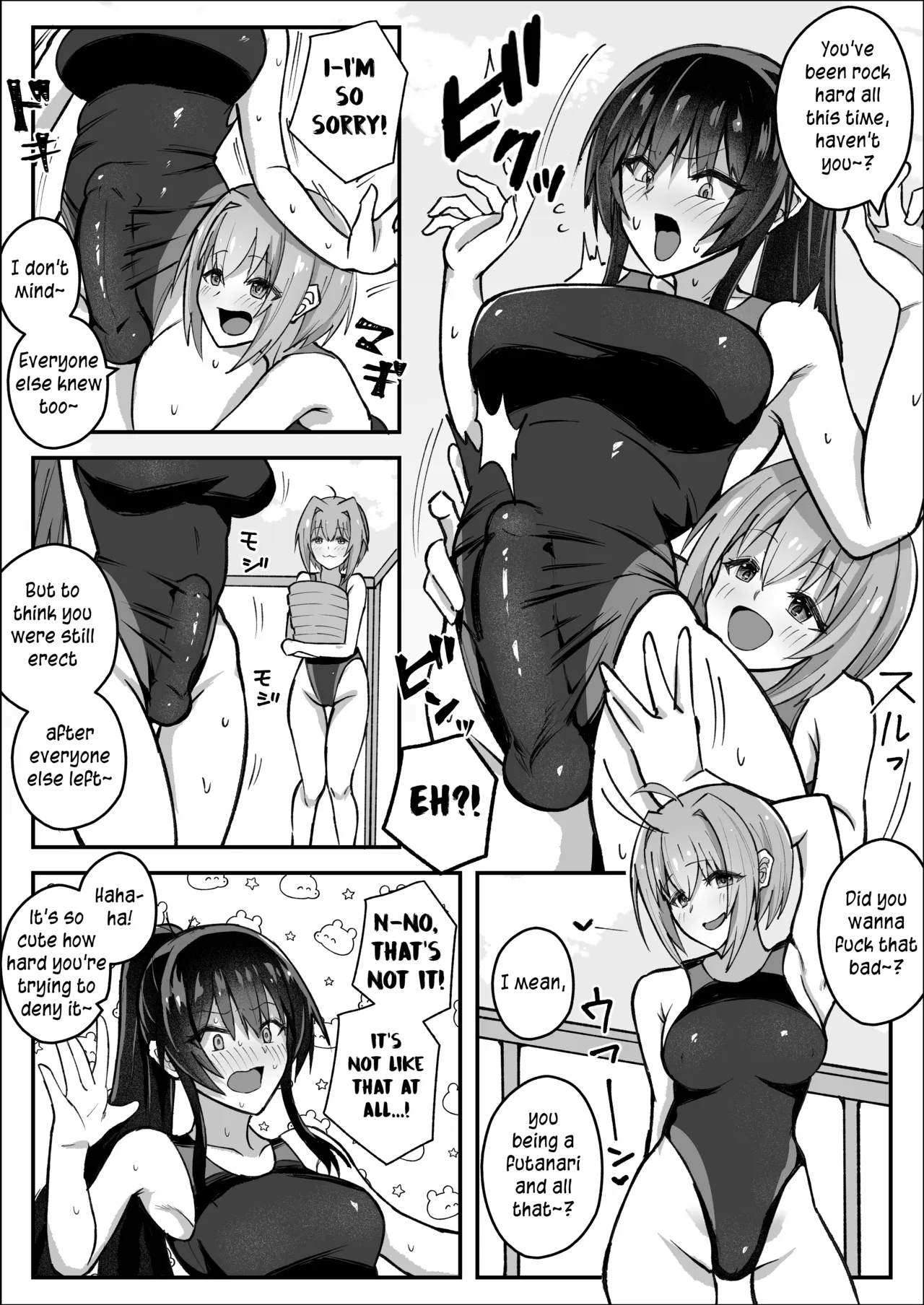 The Futanari Class President Doesn't Want To Give In! page 9