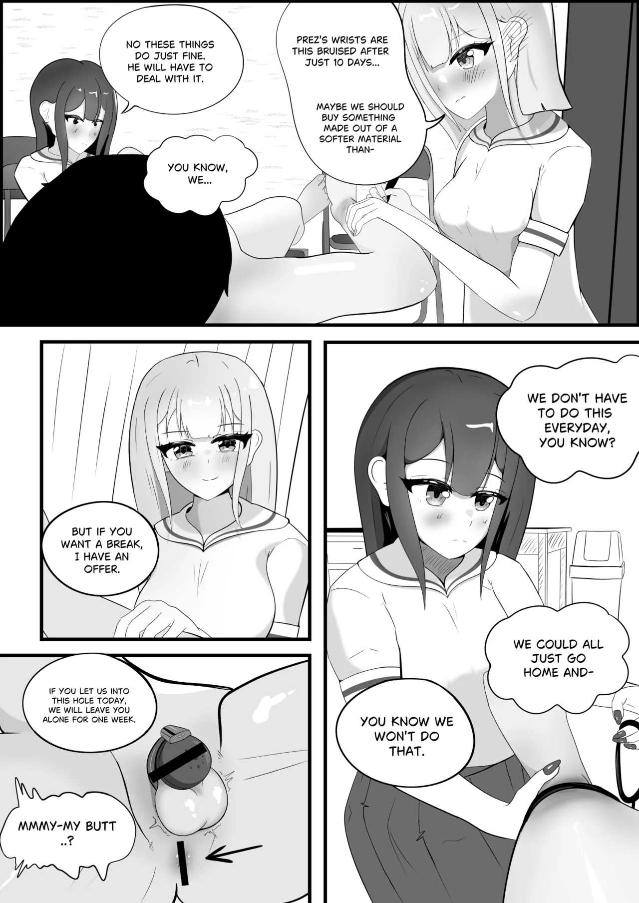 The "masturbating At School" Club! page 11