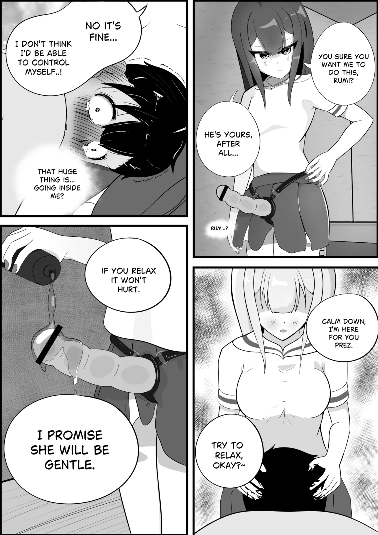 The "masturbating At School" Club! page 13