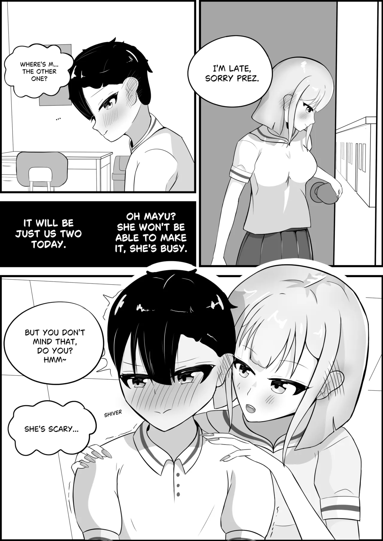 The "masturbating At School" Club! page 18