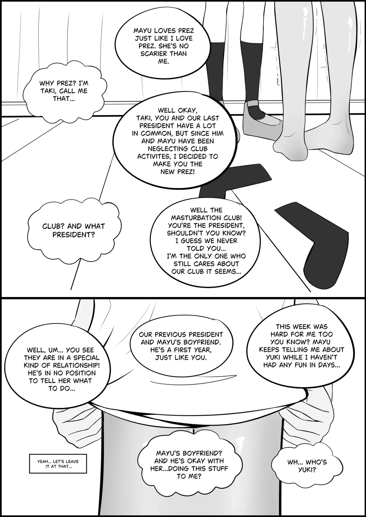 The "masturbating At School" Club! page 19
