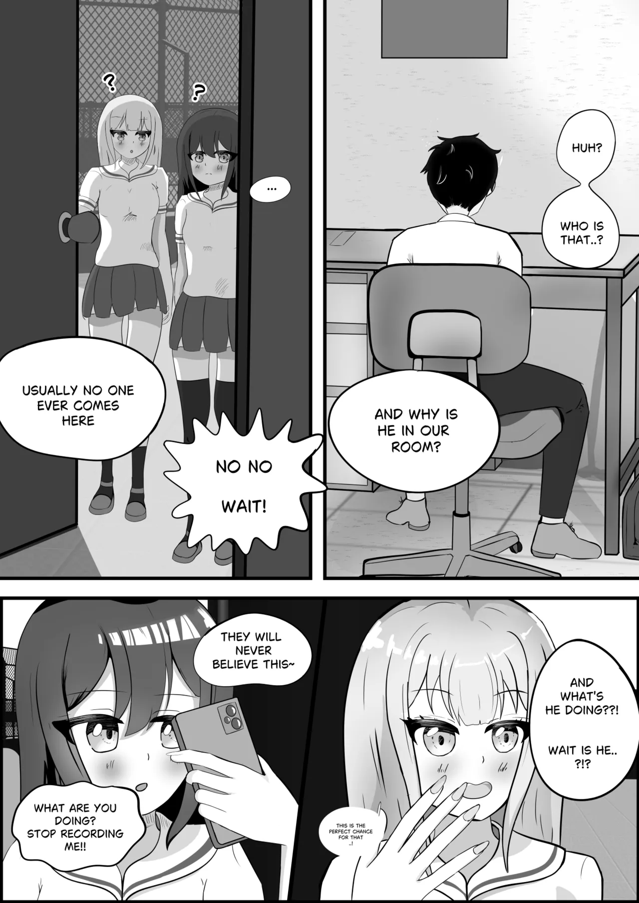 The "masturbating At School" Club! page 3