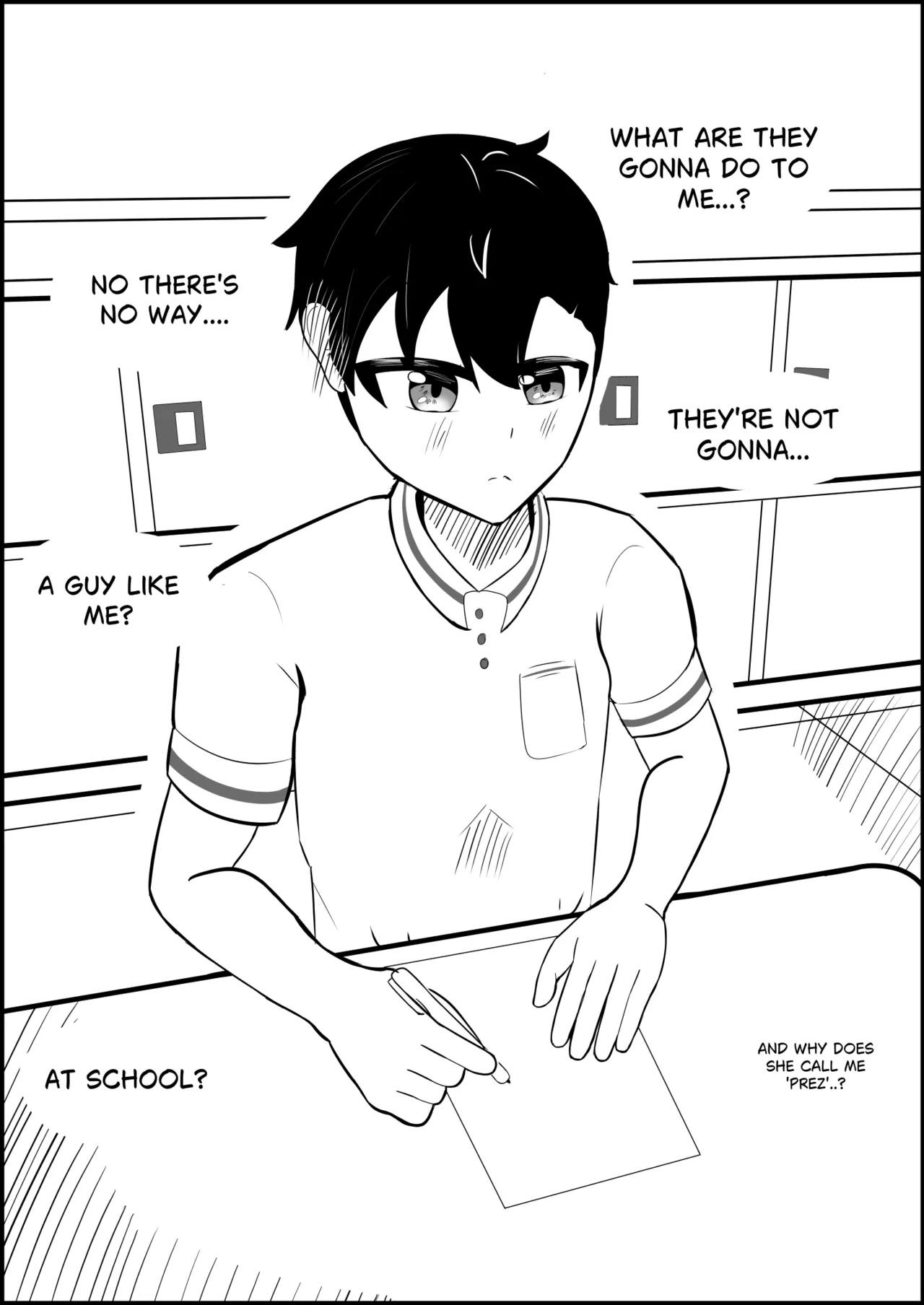 The "masturbating At School" Club! page 5