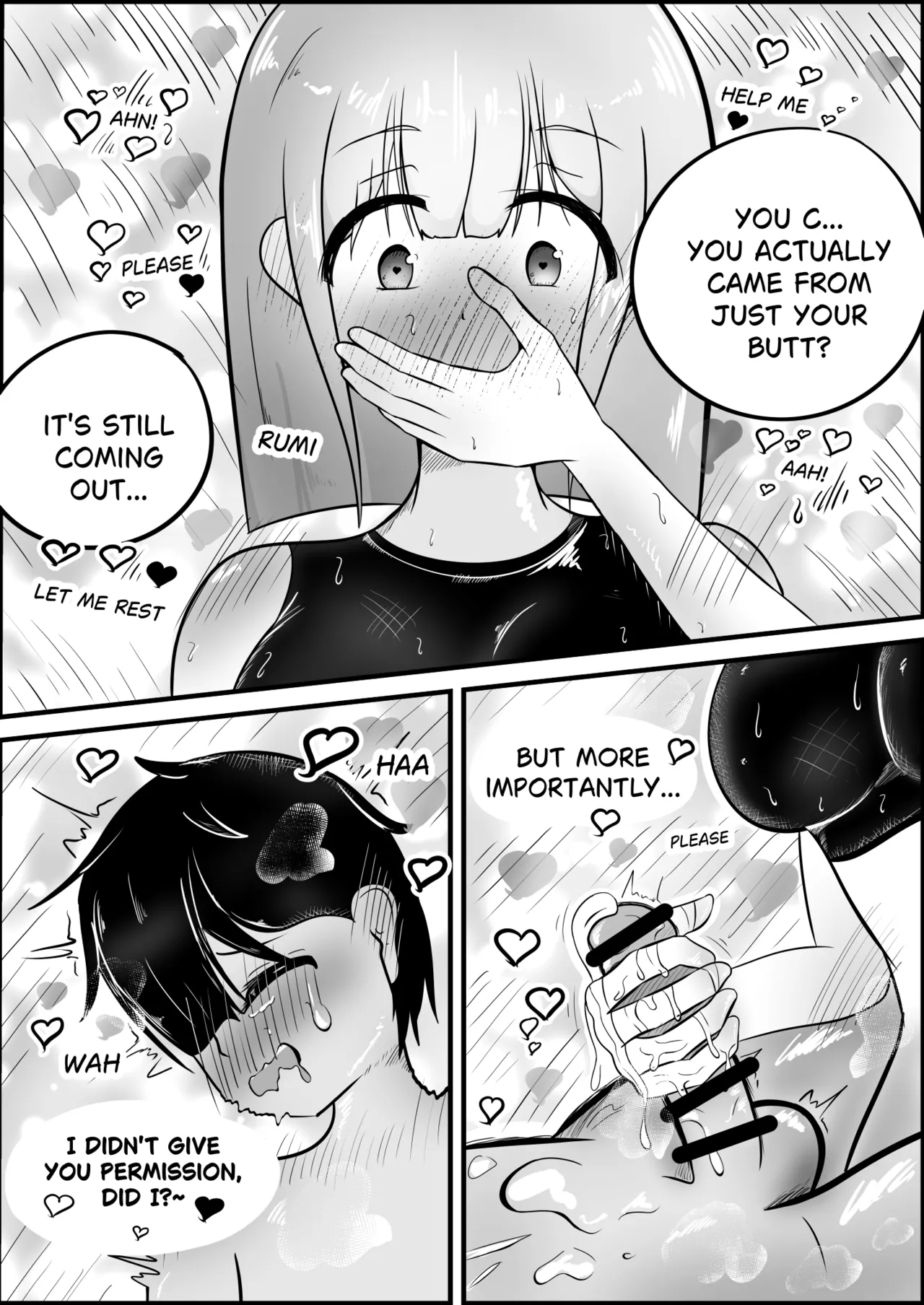 The "masturbating At School" Club! page 50