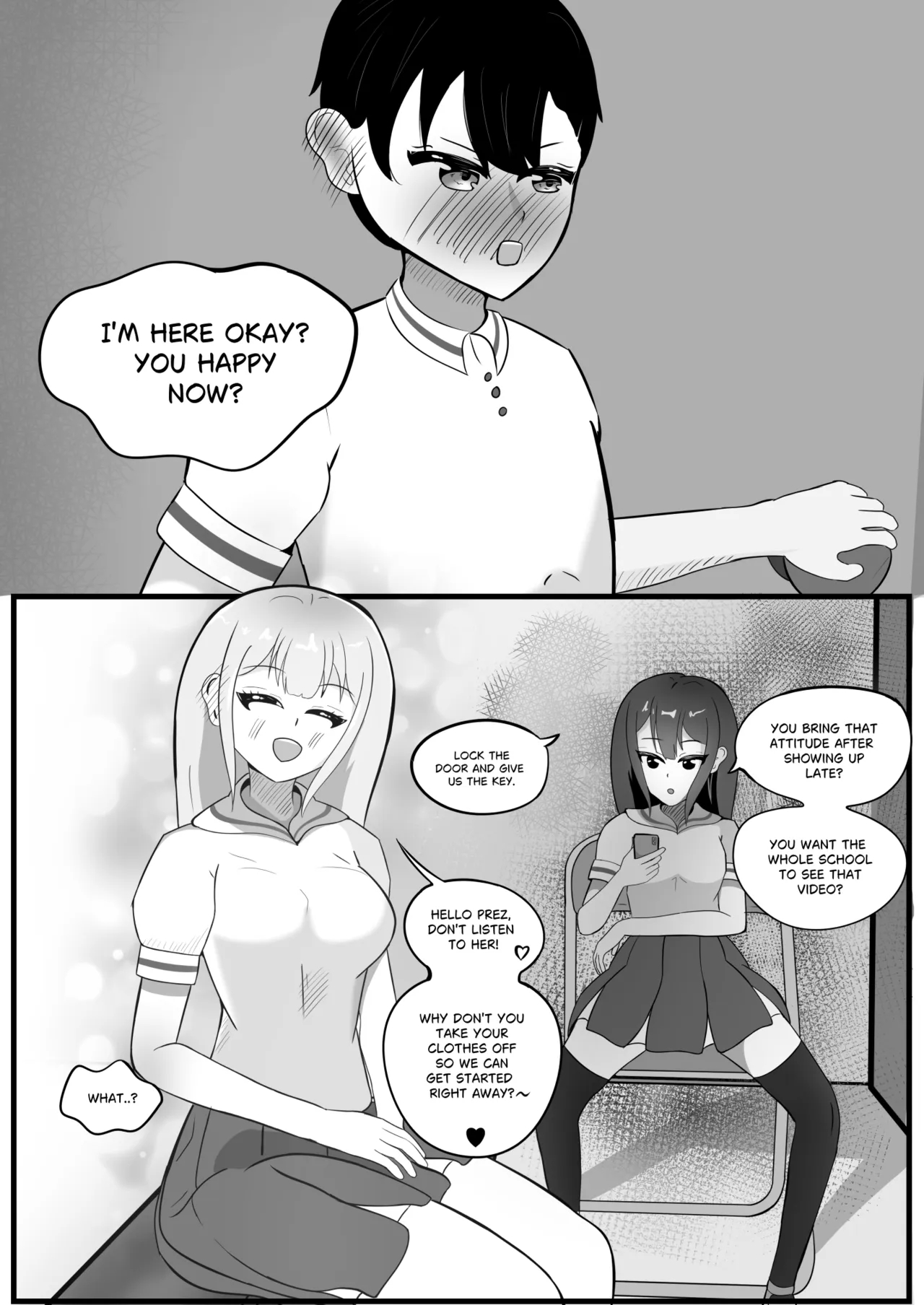 The "masturbating At School" Club! page 7