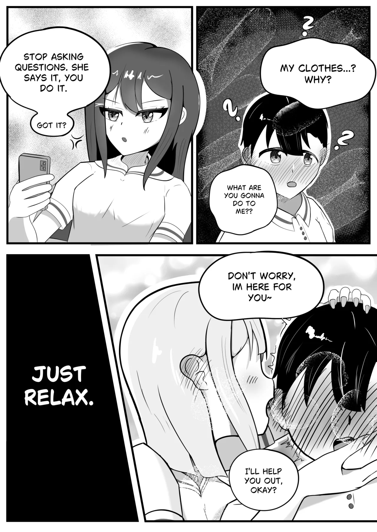 The "masturbating At School" Club! page 8