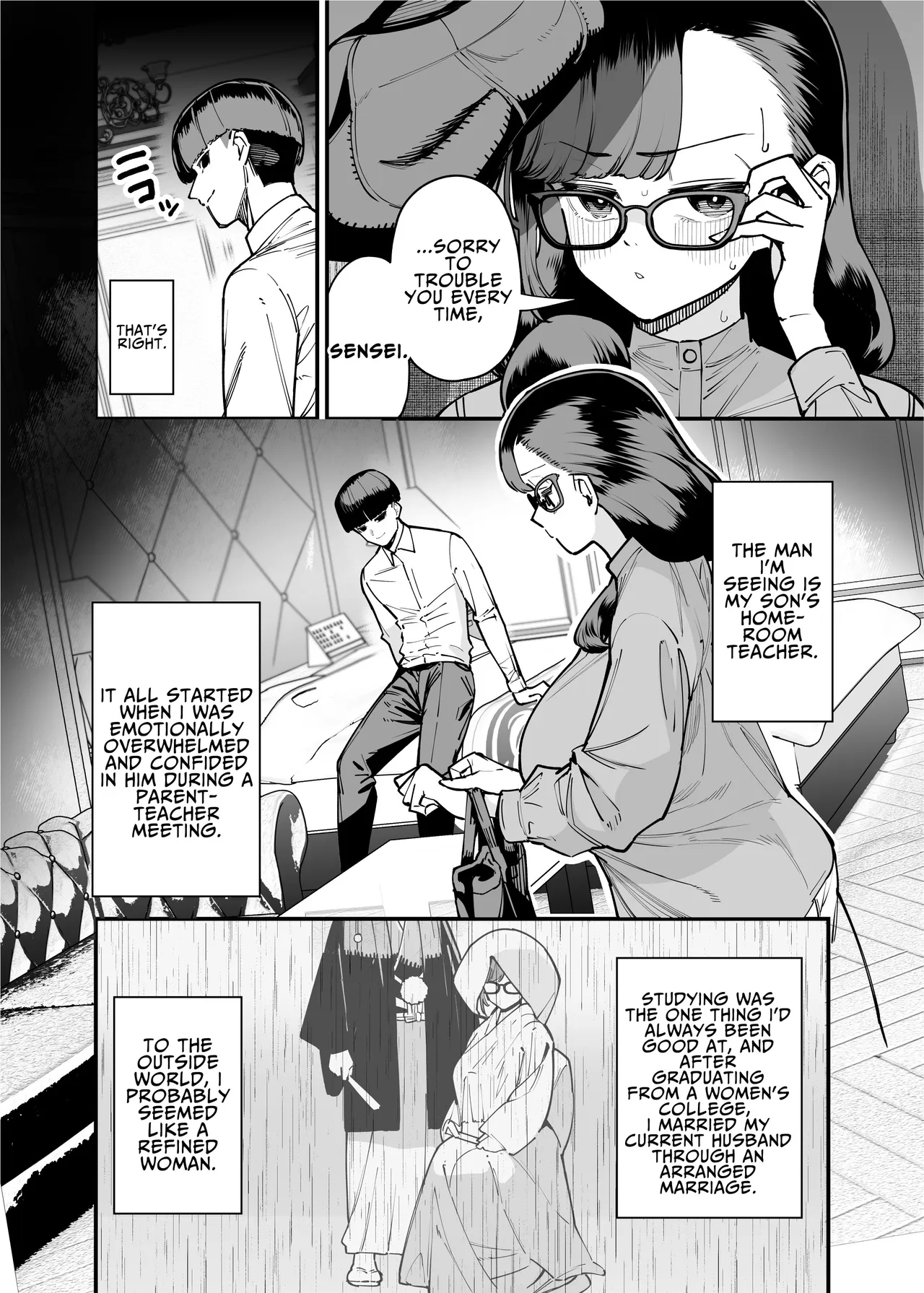 The Perverted Milf Who Stayed A Model Student Until 39 – Her Pent-up Lust Explodes In Cheating Sex page 6