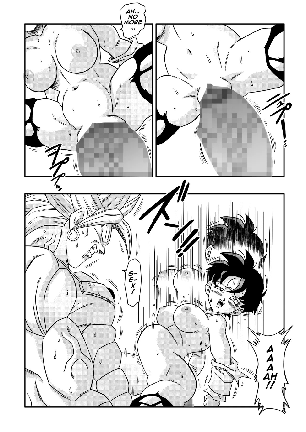 The Sacrifice Of Natade Village! Videl Vs Broly! page 27