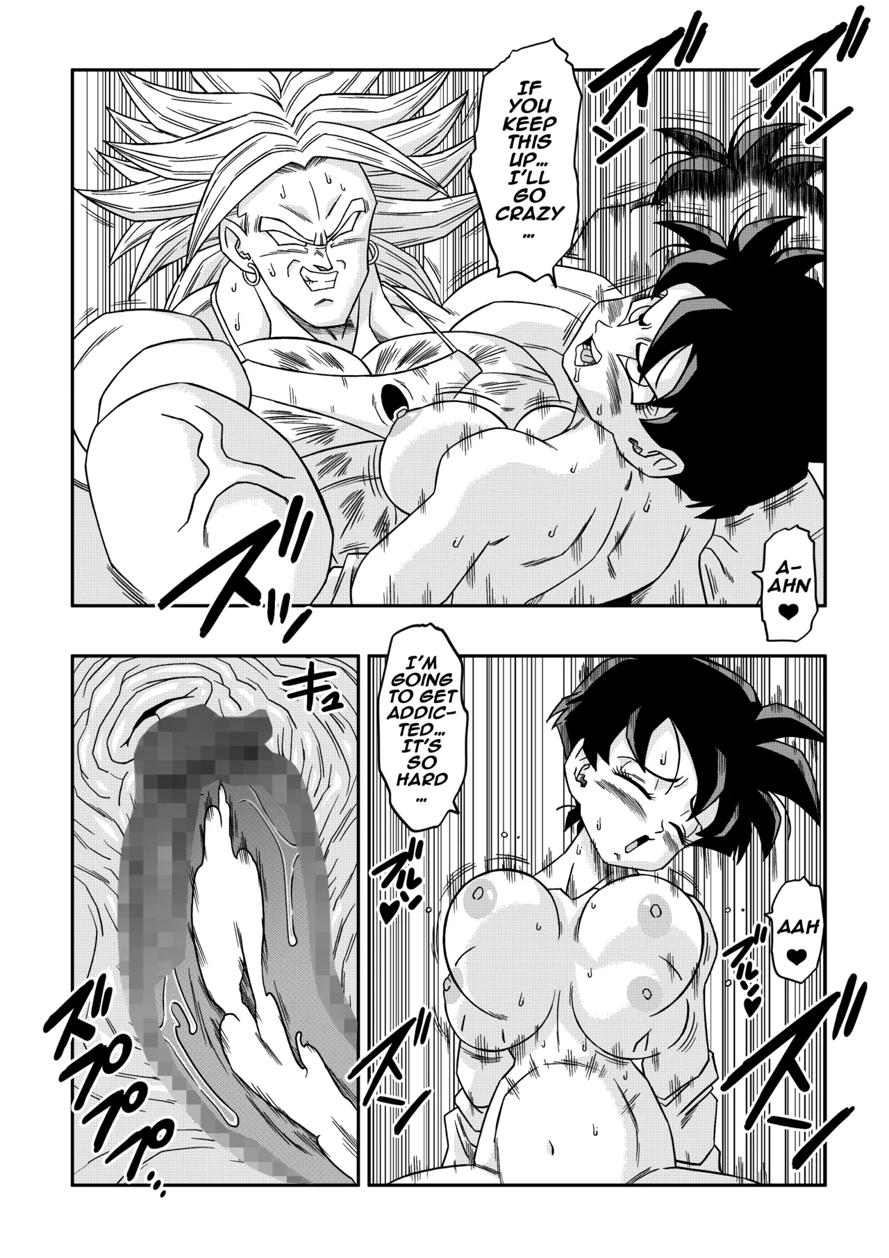 The Sacrifice Of Natade Village! Videl Vs Broly! page 28