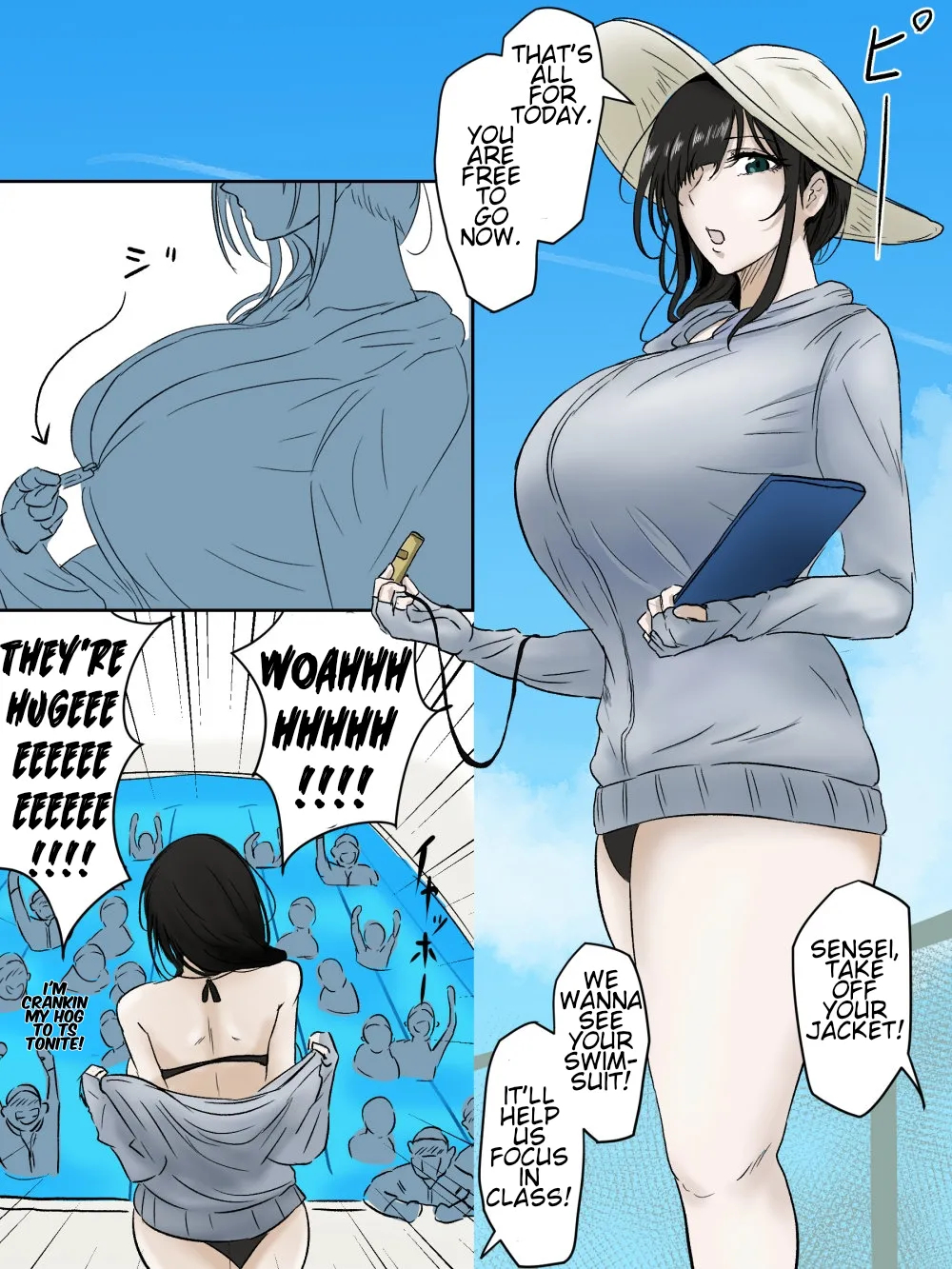 The School Nurse —summer Break Edition— Introduction + Ms. Sakakibara In Winter + Ms. Sakakibara Does Whatever You Want + A Summer Reward page 15