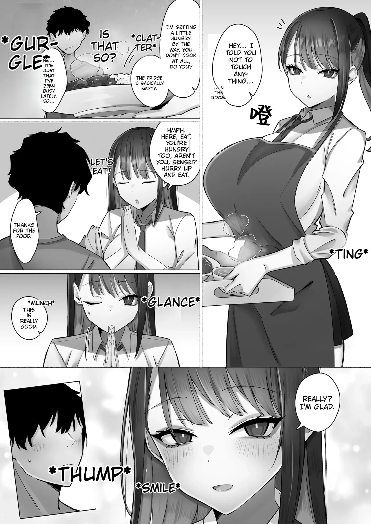 The Story Of Being Completely Won Over By My Gloomy-type Gal Student Through Her Clingy, Intense Advances page 11