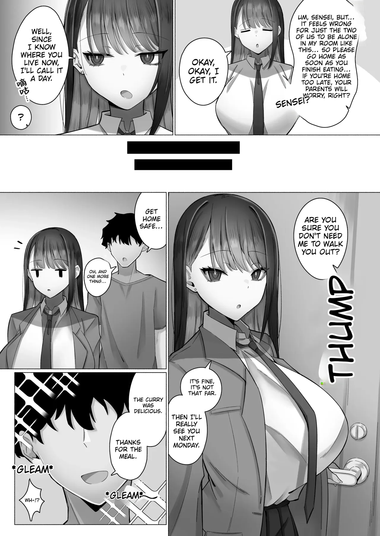 The Story Of Being Completely Won Over By My Gloomy-type Gal Student Through Her Clingy, Intense Advances page 12