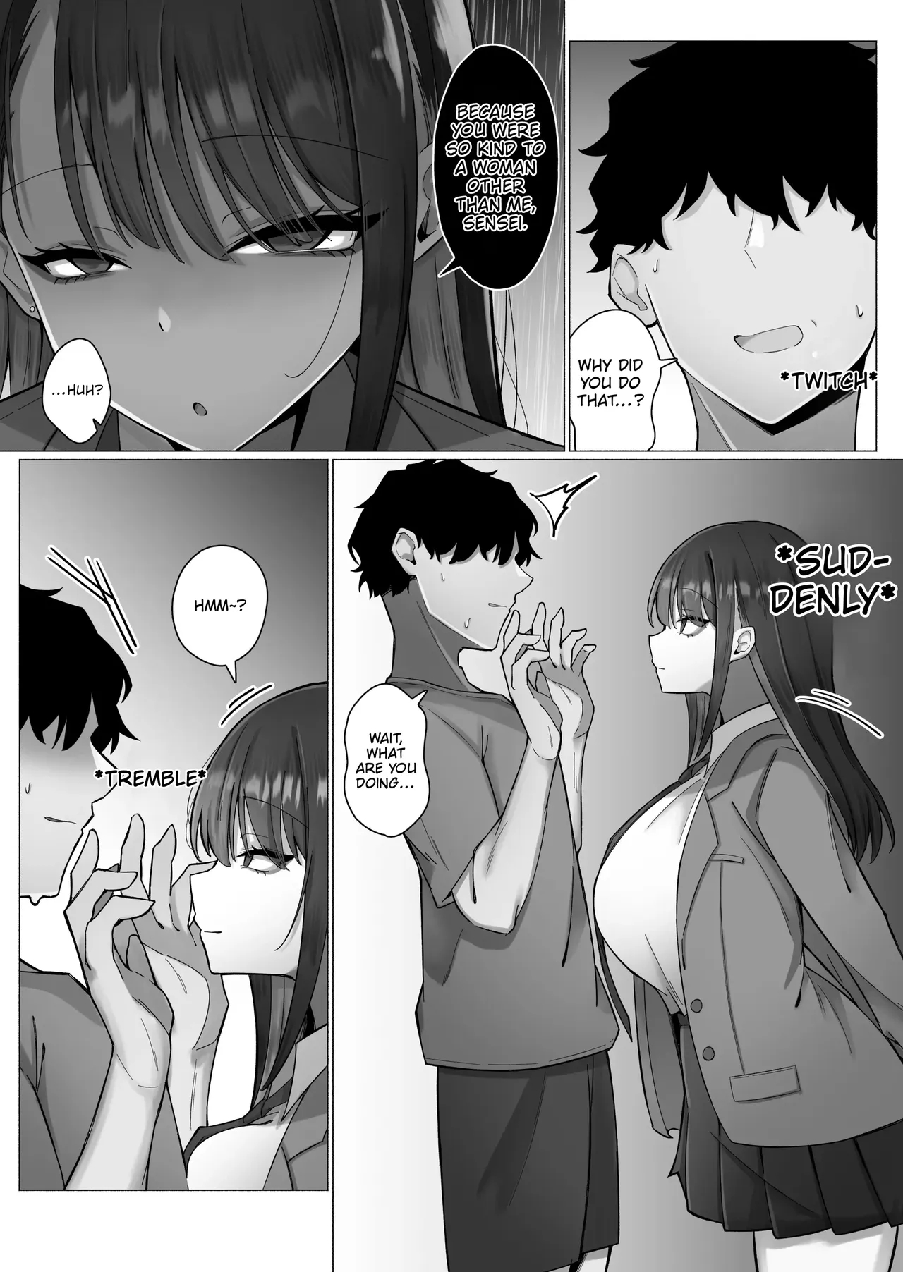 The Story Of Being Completely Won Over By My Gloomy-type Gal Student Through Her Clingy, Intense Advances page 15