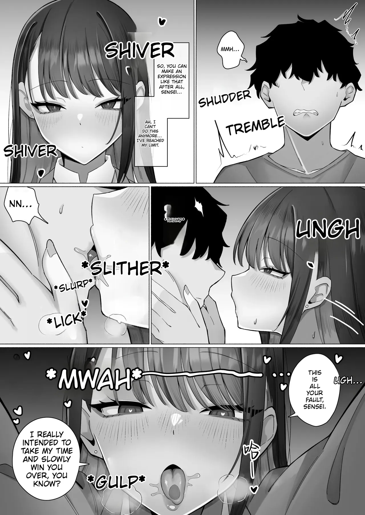 The Story Of Being Completely Won Over By My Gloomy-type Gal Student Through Her Clingy, Intense Advances page 17