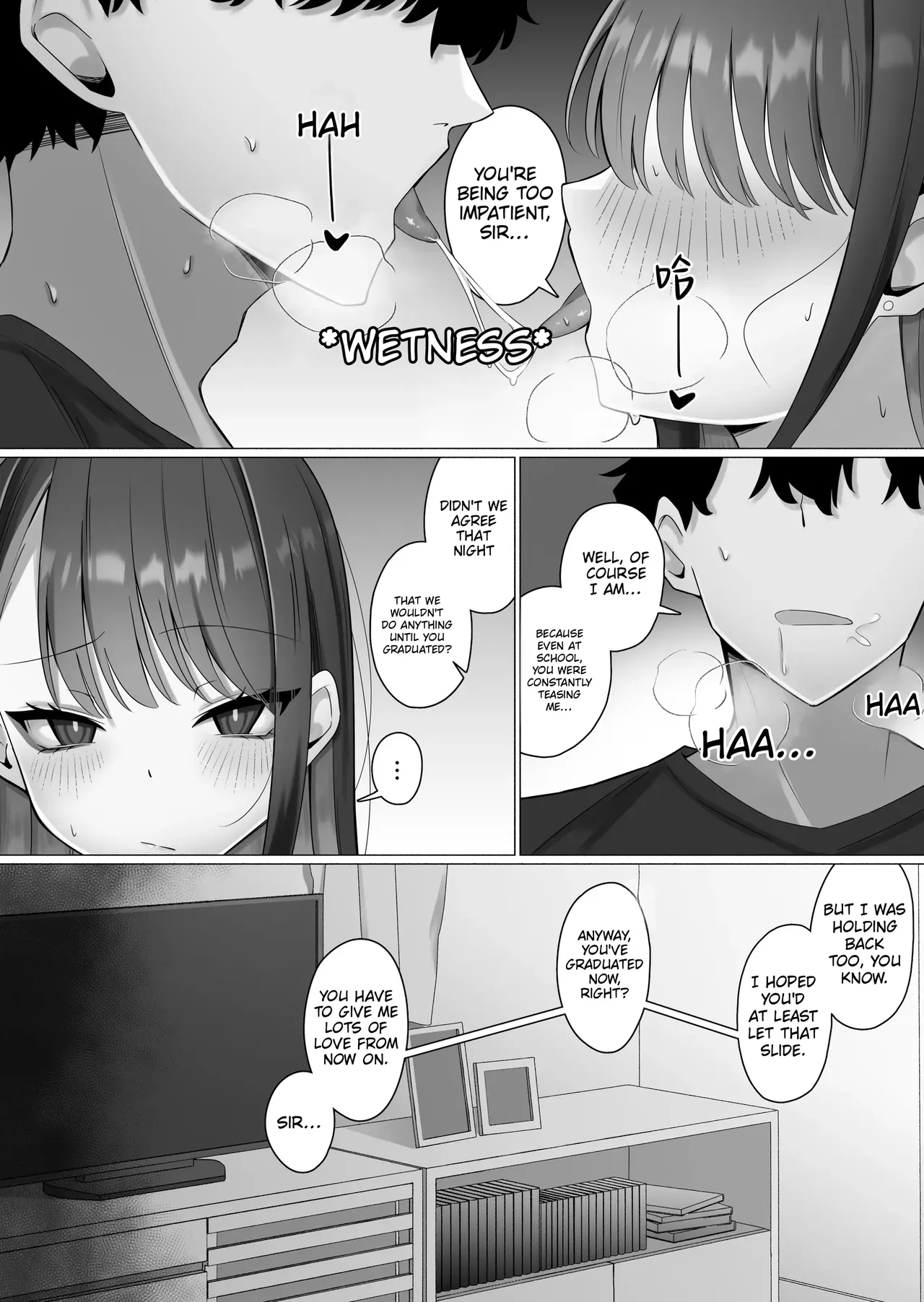 The Story Of Being Completely Won Over By My Gloomy-type Gal Student Through Her Clingy, Intense Advances page 45