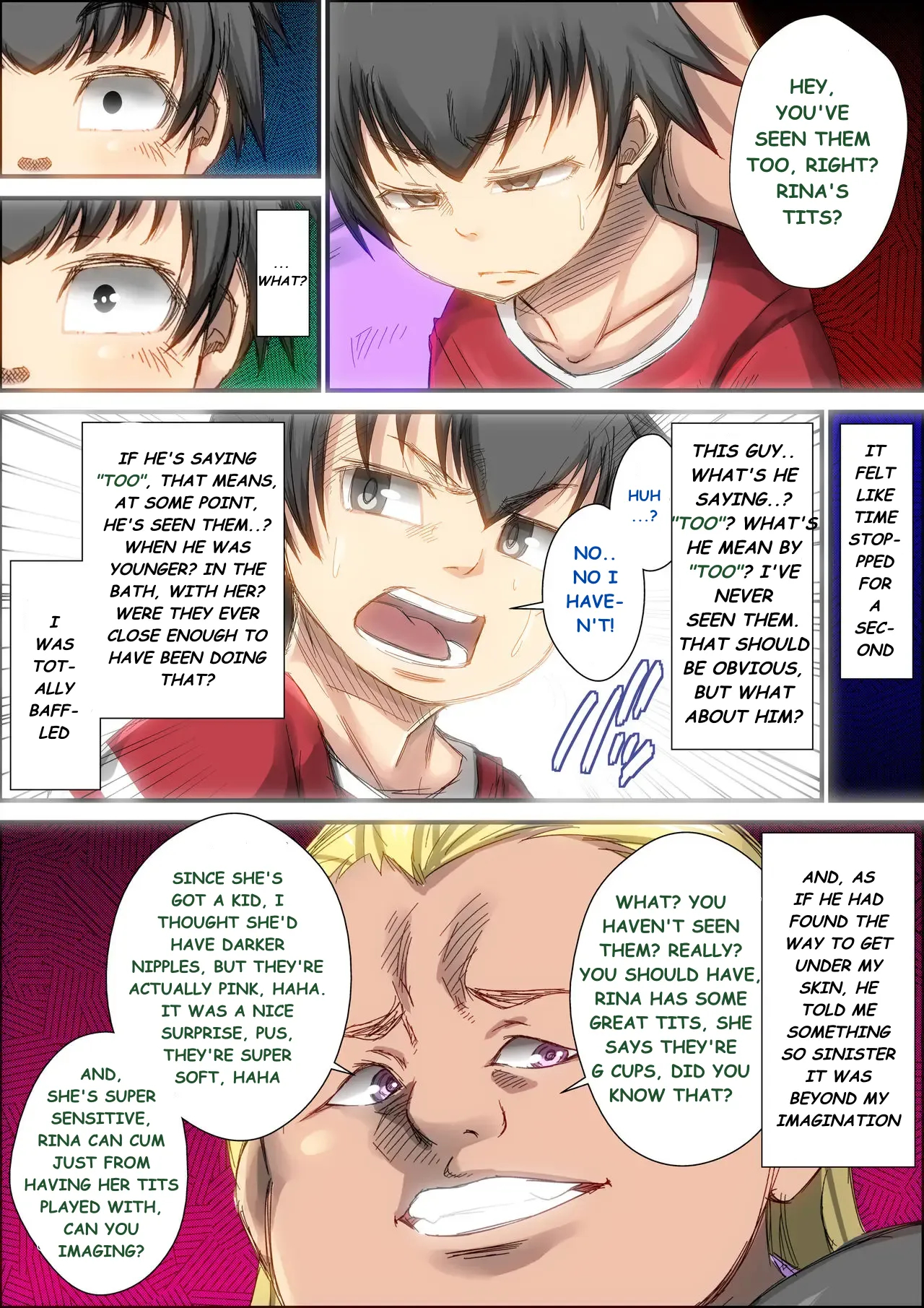 The Story Of That Time The Milf Neighbor I Had A Crush On Was Fucked By A Delinquent page 11