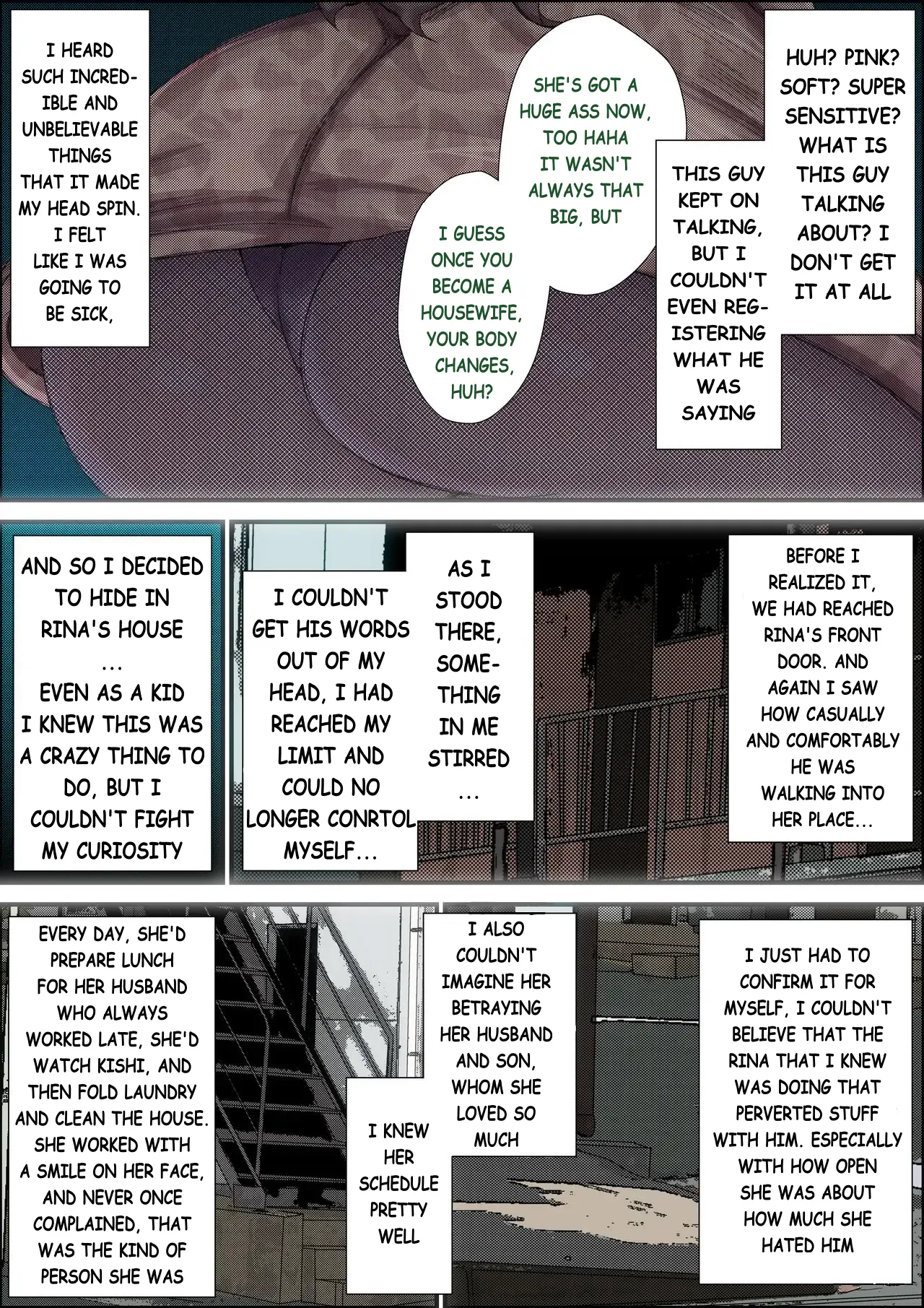 The Story Of That Time The Milf Neighbor I Had A Crush On Was Fucked By A Delinquent page 12