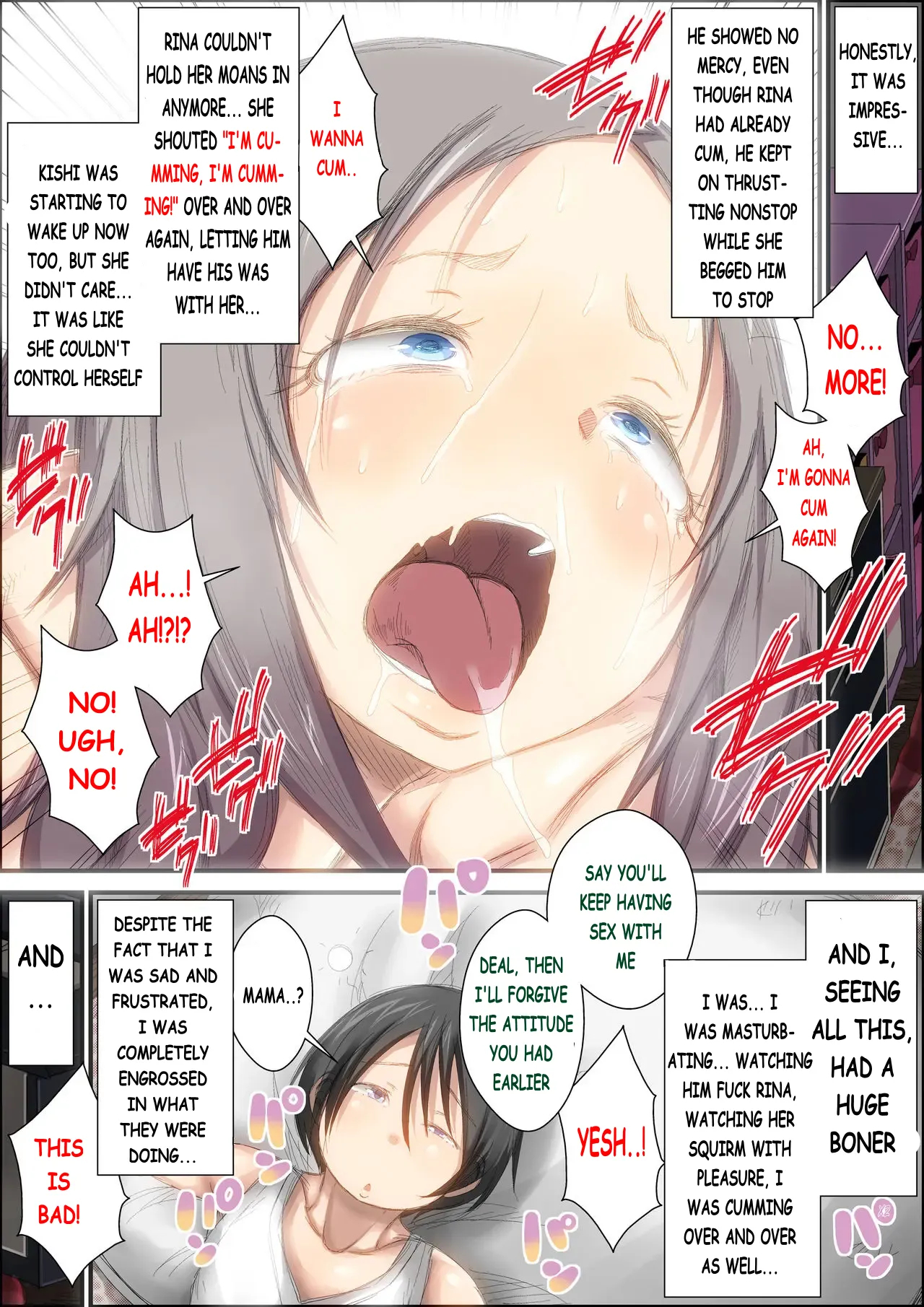 The Story Of That Time The Milf Neighbor I Had A Crush On Was Fucked By A Delinquent page 28