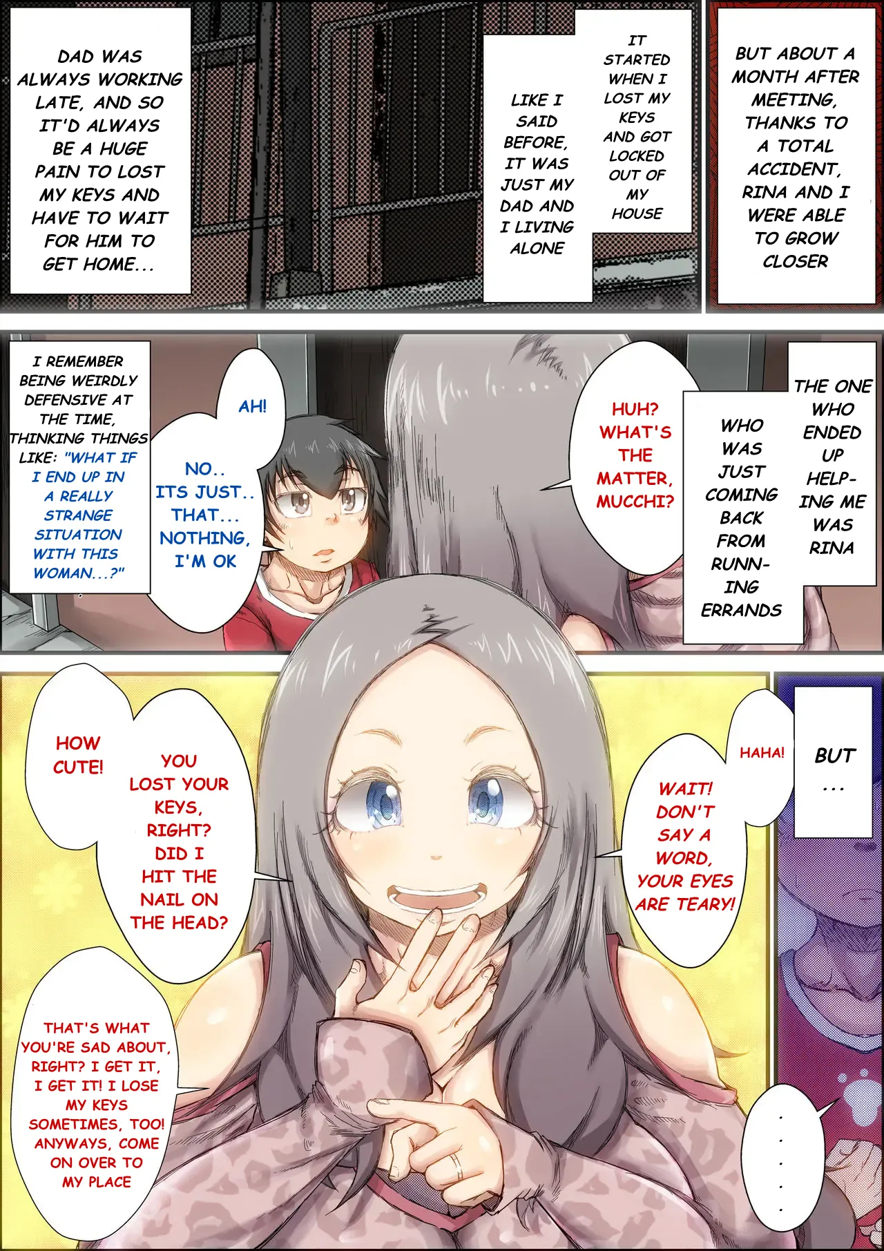 The Story Of That Time The Milf Neighbor I Had A Crush On Was Fucked By A Delinquent page 3
