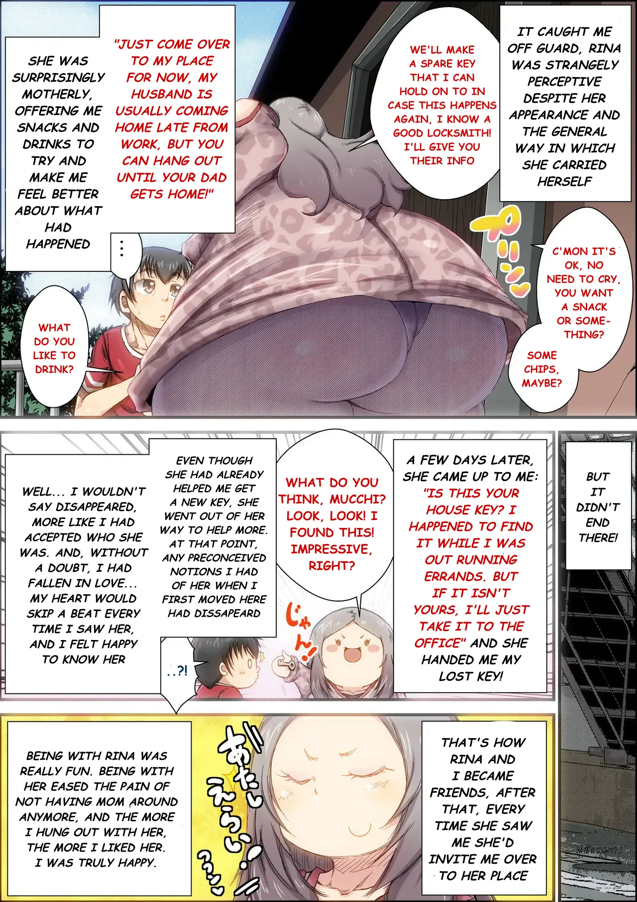 The Story Of That Time The Milf Neighbor I Had A Crush On Was Fucked By A Delinquent page 4