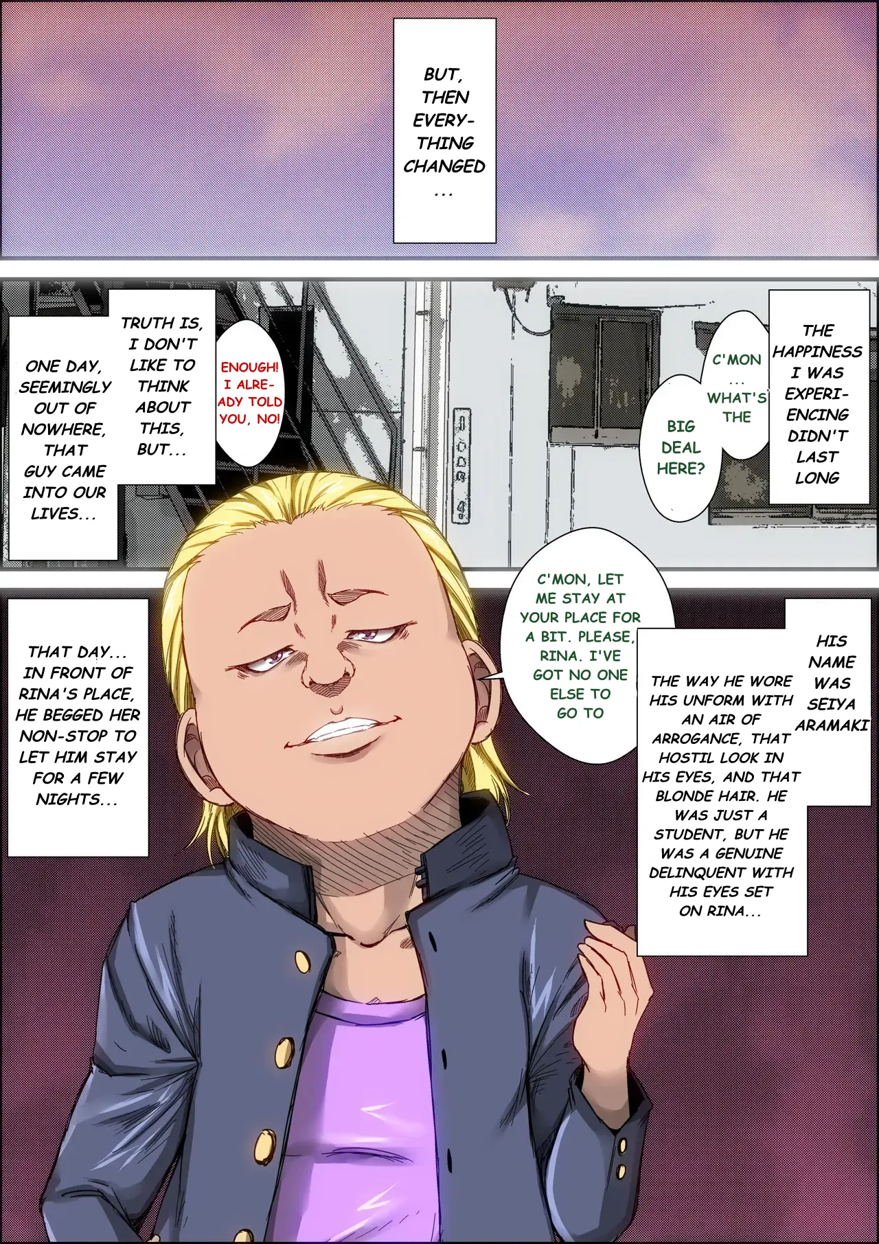 The Story Of That Time The Milf Neighbor I Had A Crush On Was Fucked By A Delinquent page 5