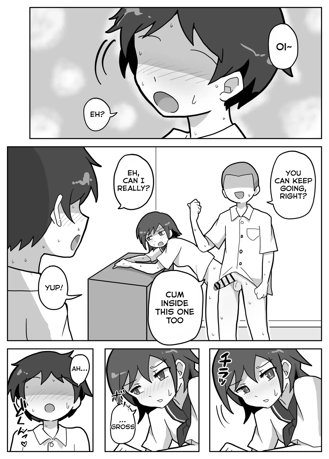 The Time My Friend Let Me Join In On Their Family Sex page 28