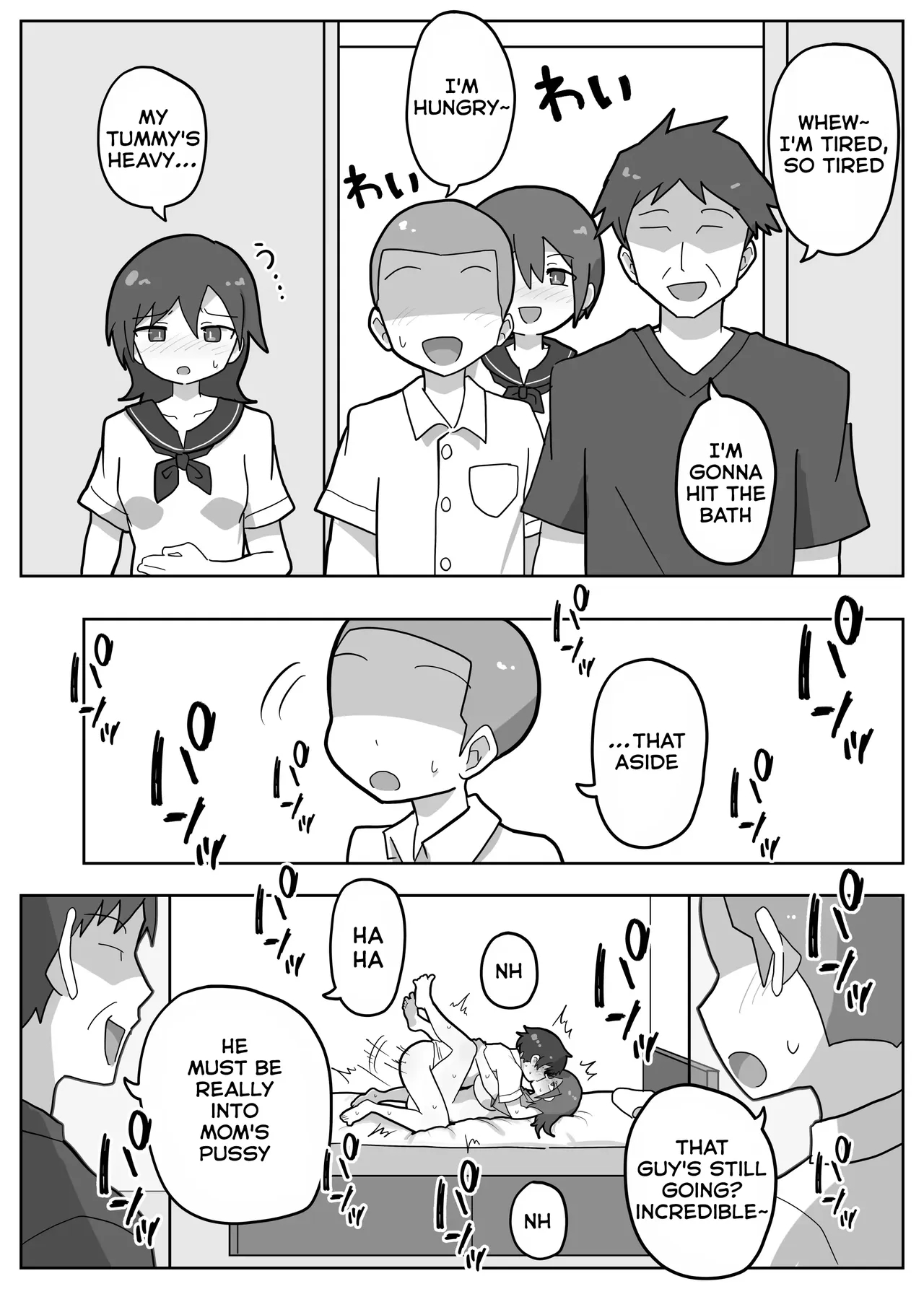 The Time My Friend Let Me Join In On Their Family Sex page 35