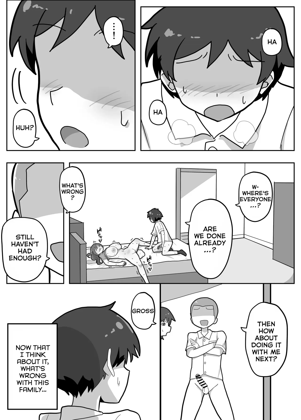 The Time My Friend Let Me Join In On Their Family Sex page 42