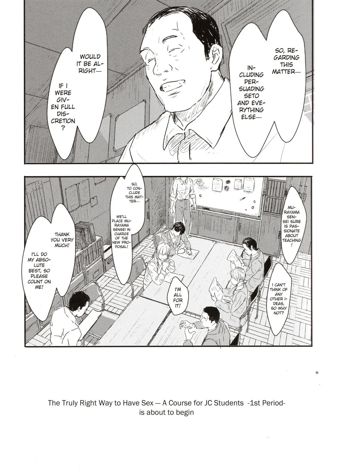 The Truly Right Way To Have Sex - A Course For Jc Students Prologue page 14
