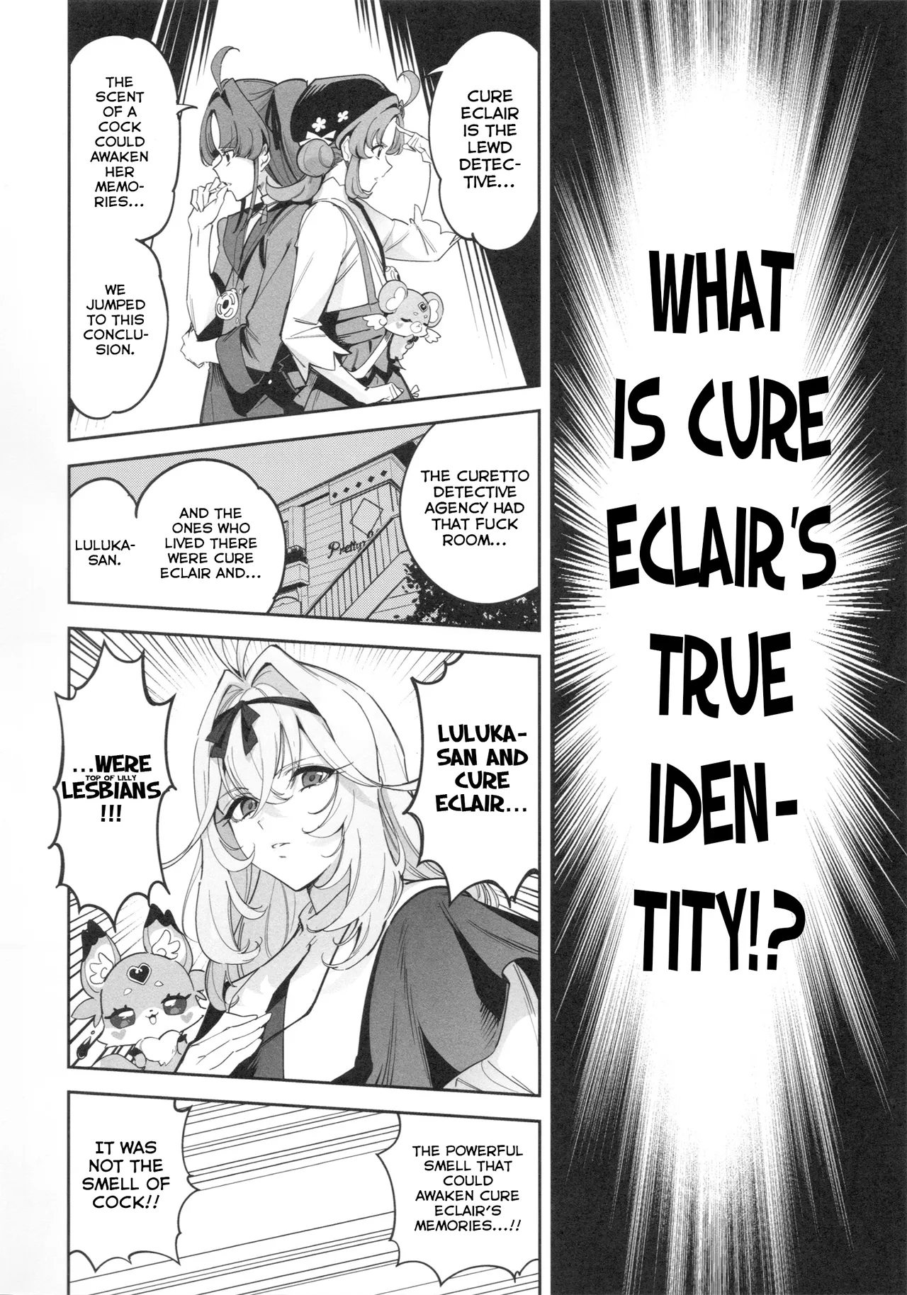 There's No Clue What Cure Eclair's Identity Is page 19