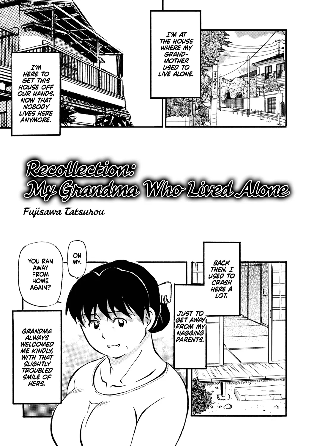 Tsuioku, Hitorigurashi No Obaa-chan page 1
