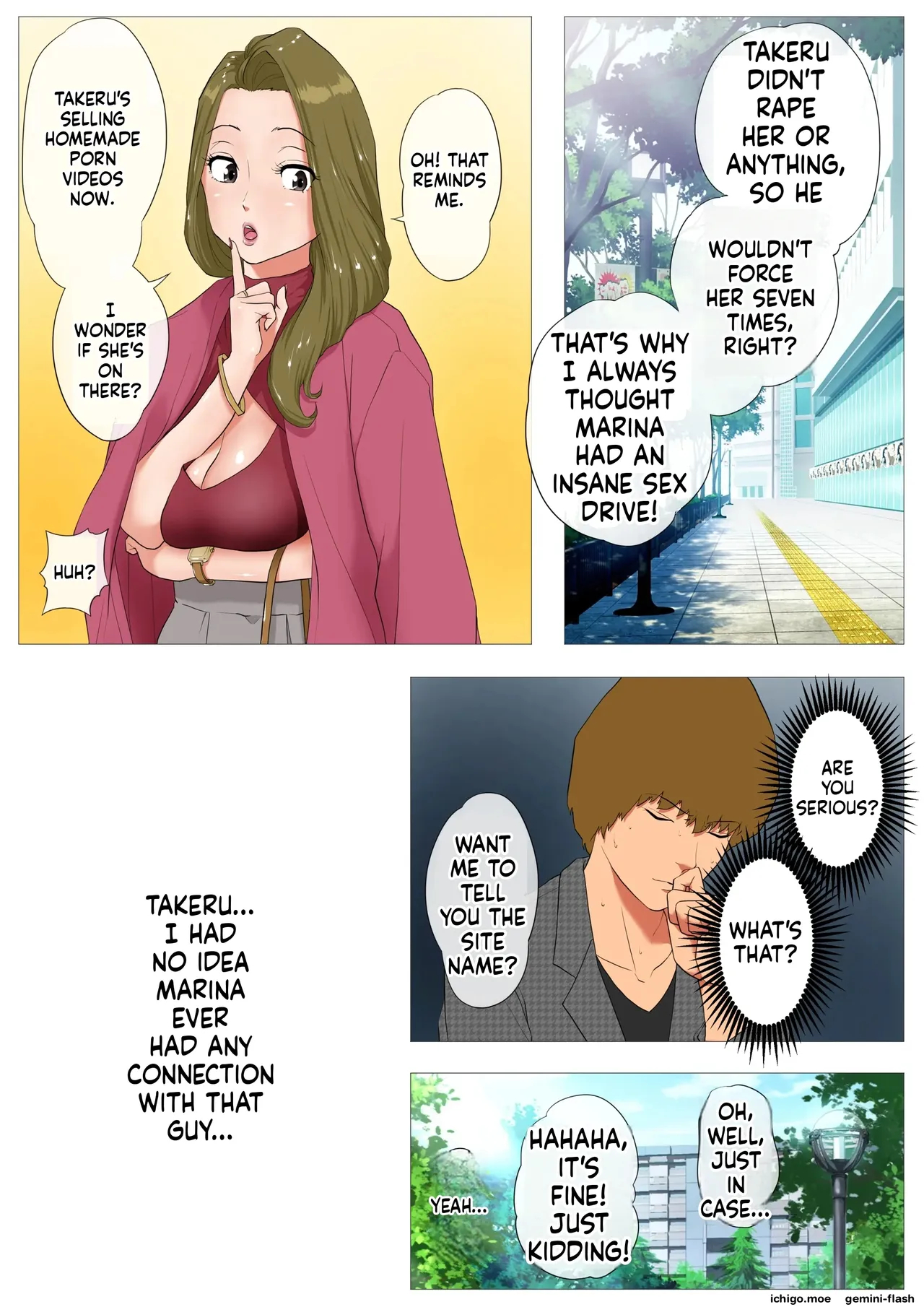 Tsuma No Kako ~apparel-kei Cool Zuma No Kekkon Mae~ page 10