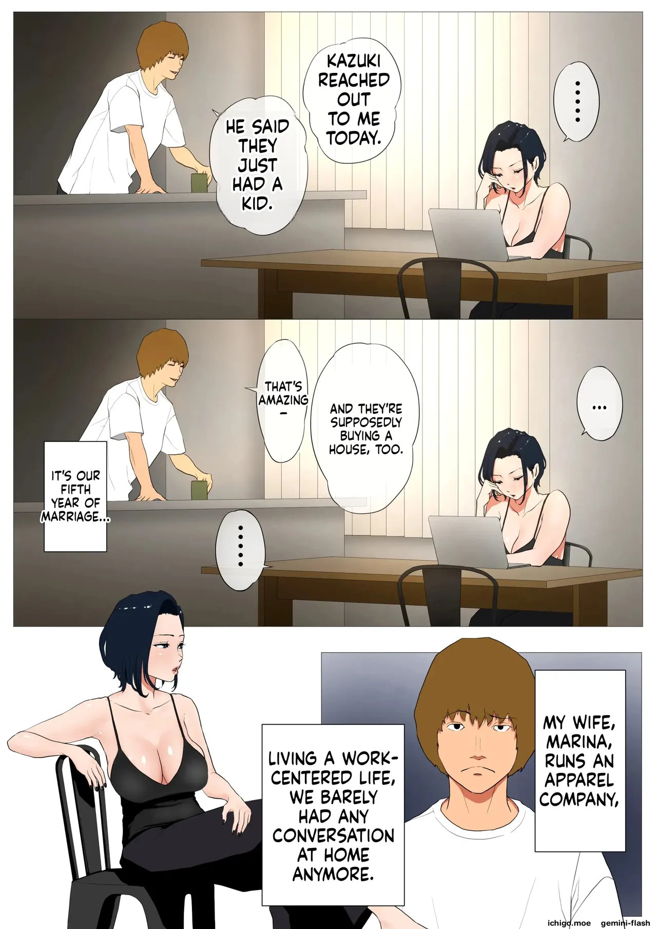 Tsuma No Kako ~apparel-kei Cool Zuma No Kekkon Mae~ page 3