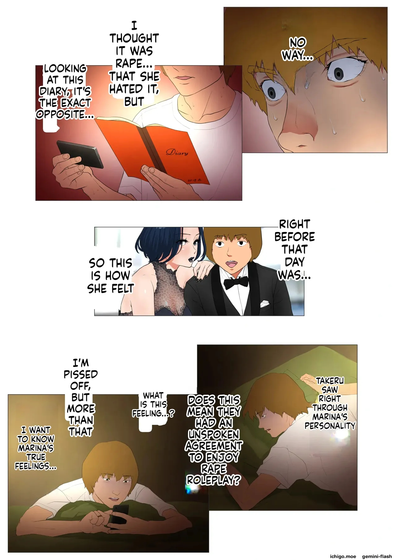 Tsuma No Kako ~apparel-kei Cool Zuma No Kekkon Mae~ page 46