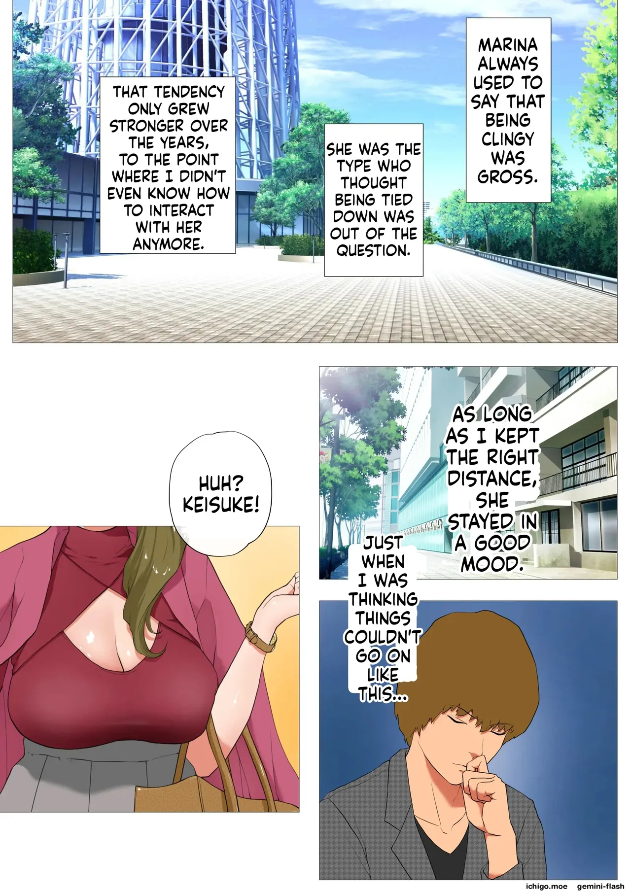Tsuma No Kako ~apparel-kei Cool Zuma No Kekkon Mae~ page 6