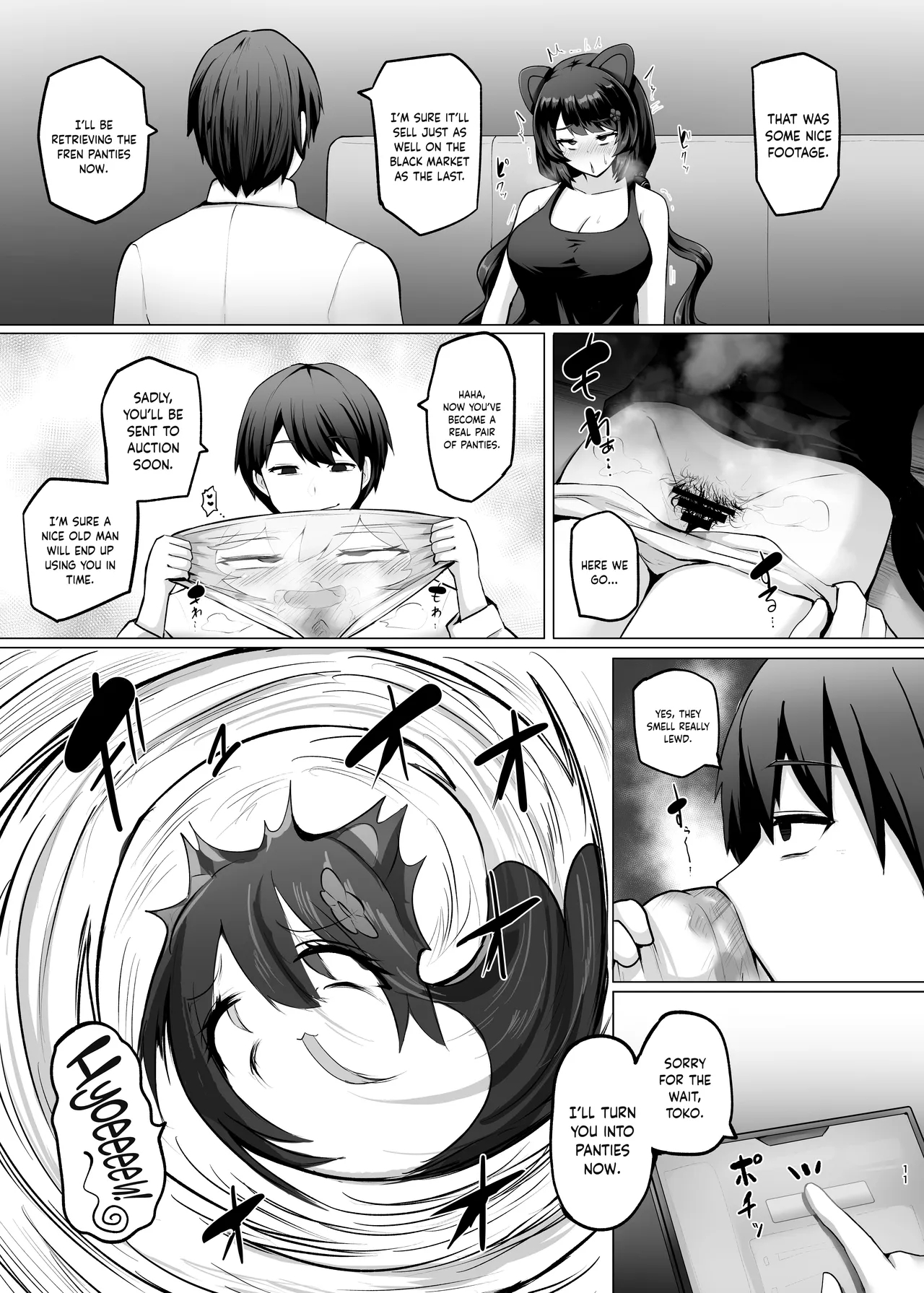 Turning Toko-chan Into Pants And Doing Lots Of Stuff page 10