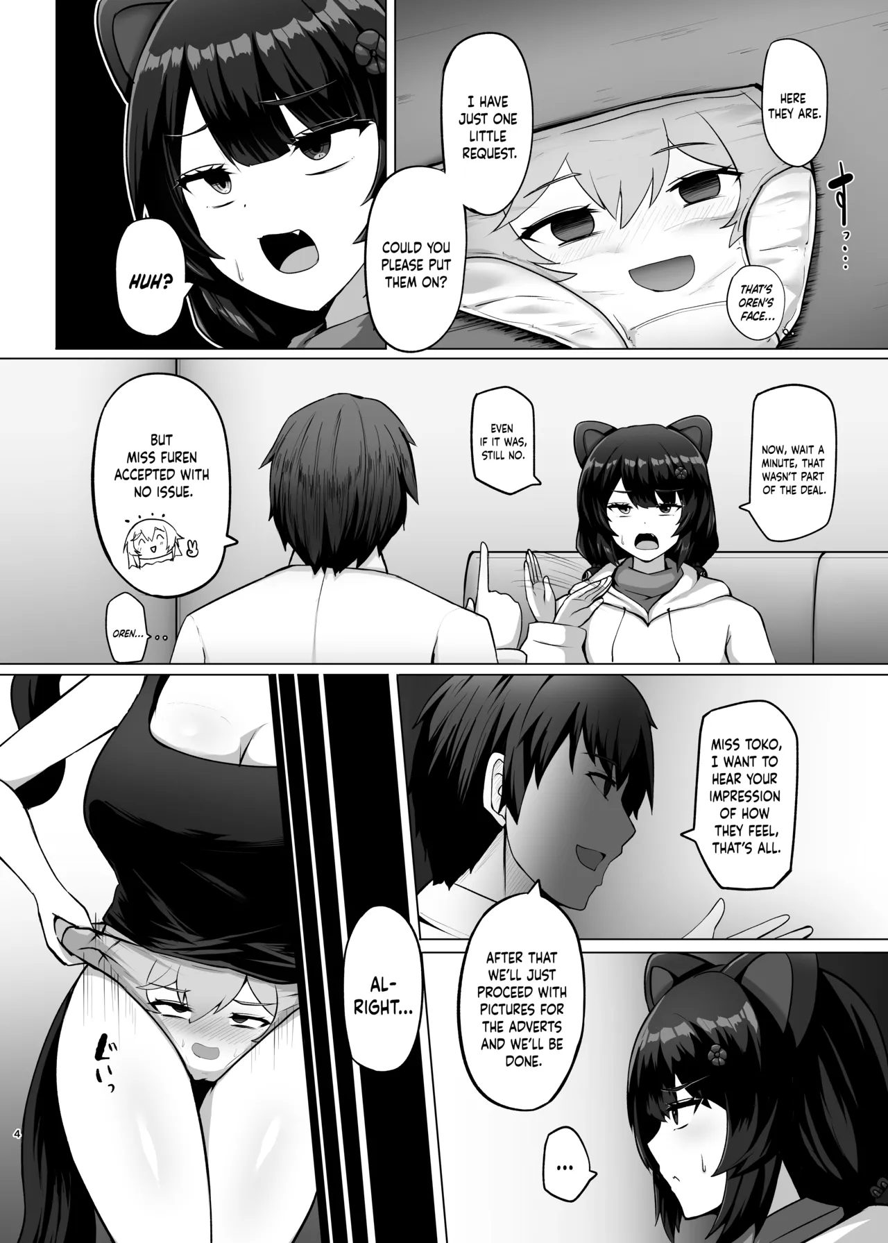 Turning Toko-chan Into Pants And Doing Lots Of Stuff page 3
