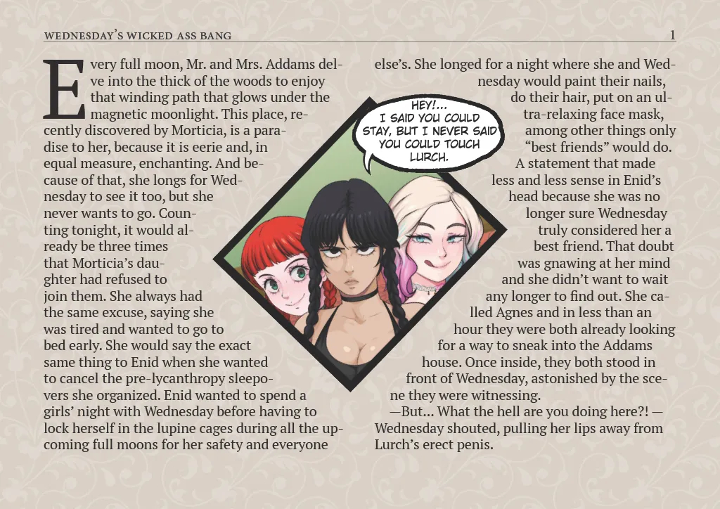 Wednesday’s Wicked Ass Bang page 4