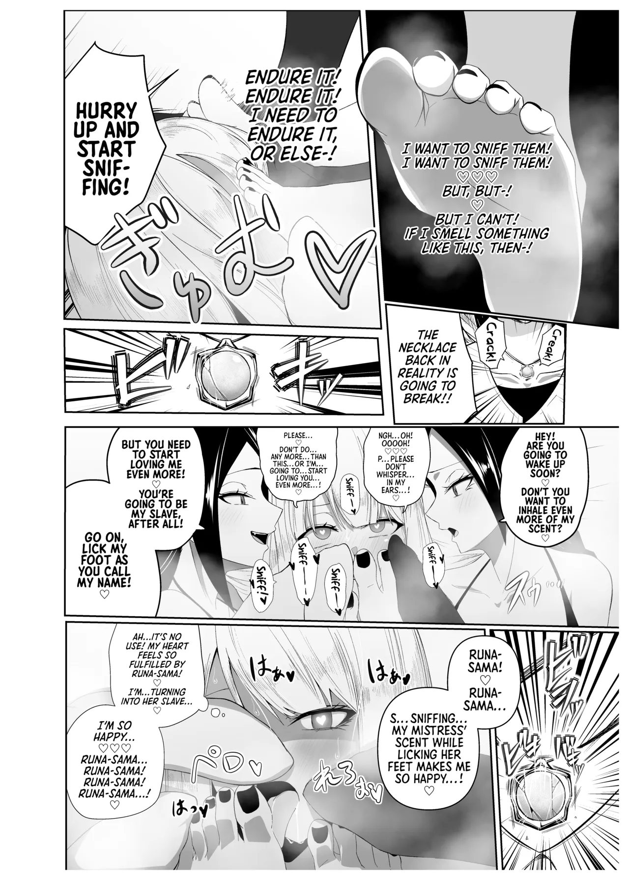 Yuri Brainwashing Goudoushi 3: Enraptured By Enchanting Feet page 12
