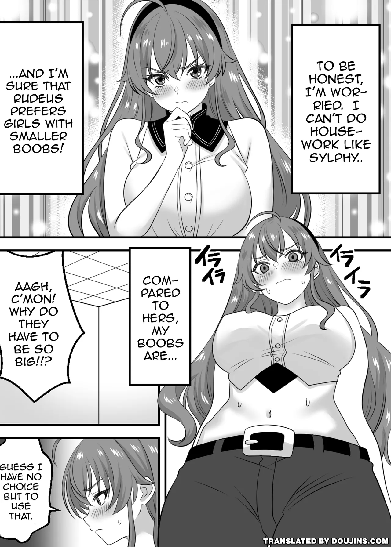 Zecchou Tensei Isekai Ittara Eris To Biyaku De Kando 500-bai No Chikubi Iki / Climax Reincarnation - After I Reincarnated In Another World I Gave Eris An Aphrodisiac And Made Her Cum From Her 500x More Sensitive Nipples page 2