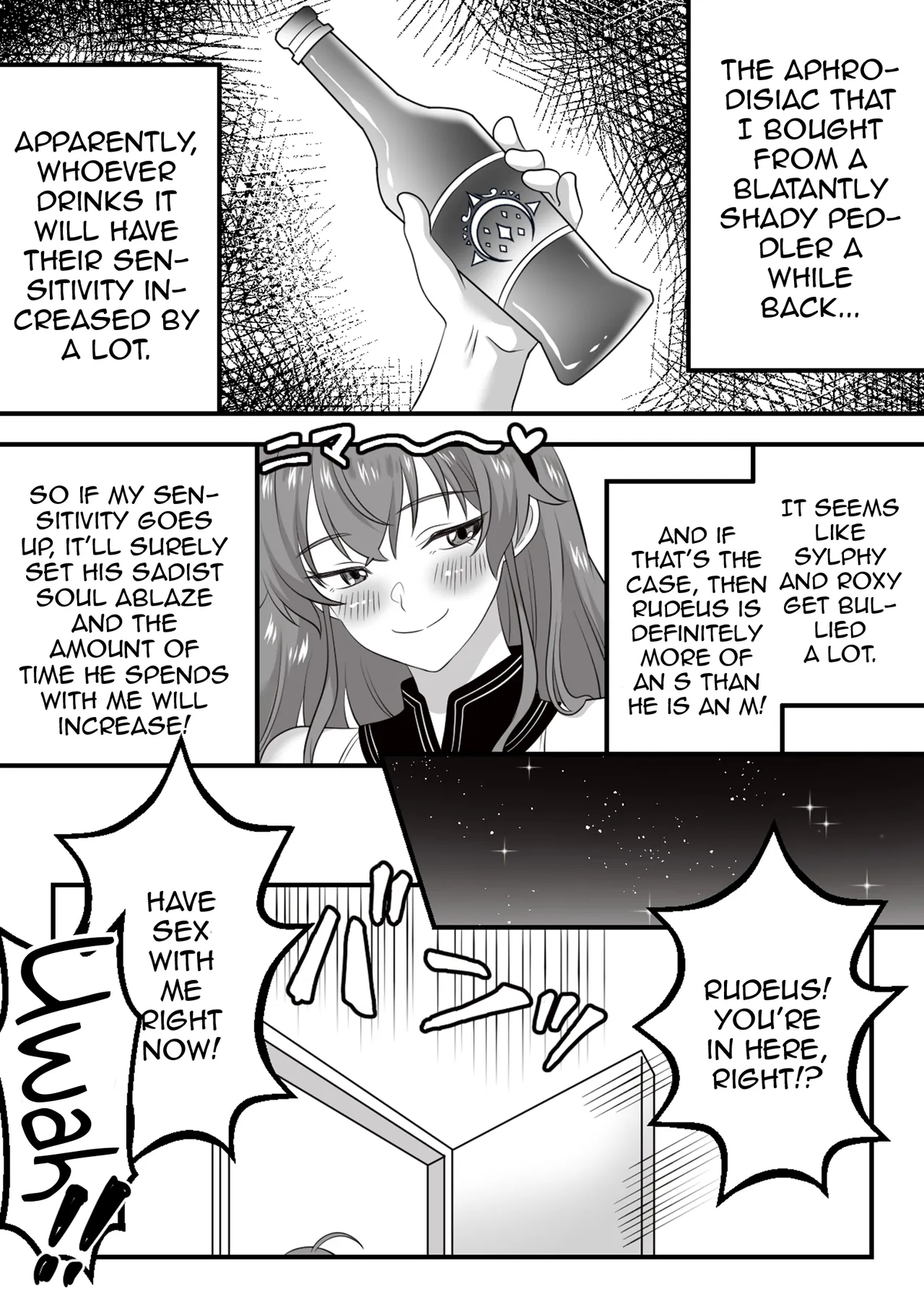 Zecchou Tensei Isekai Ittara Eris To Biyaku De Kando 500-bai No Chikubi Iki / Climax Reincarnation - After I Reincarnated In Another World I Gave Eris An Aphrodisiac And Made Her Cum From Her 500x More Sensitive Nipples page 3