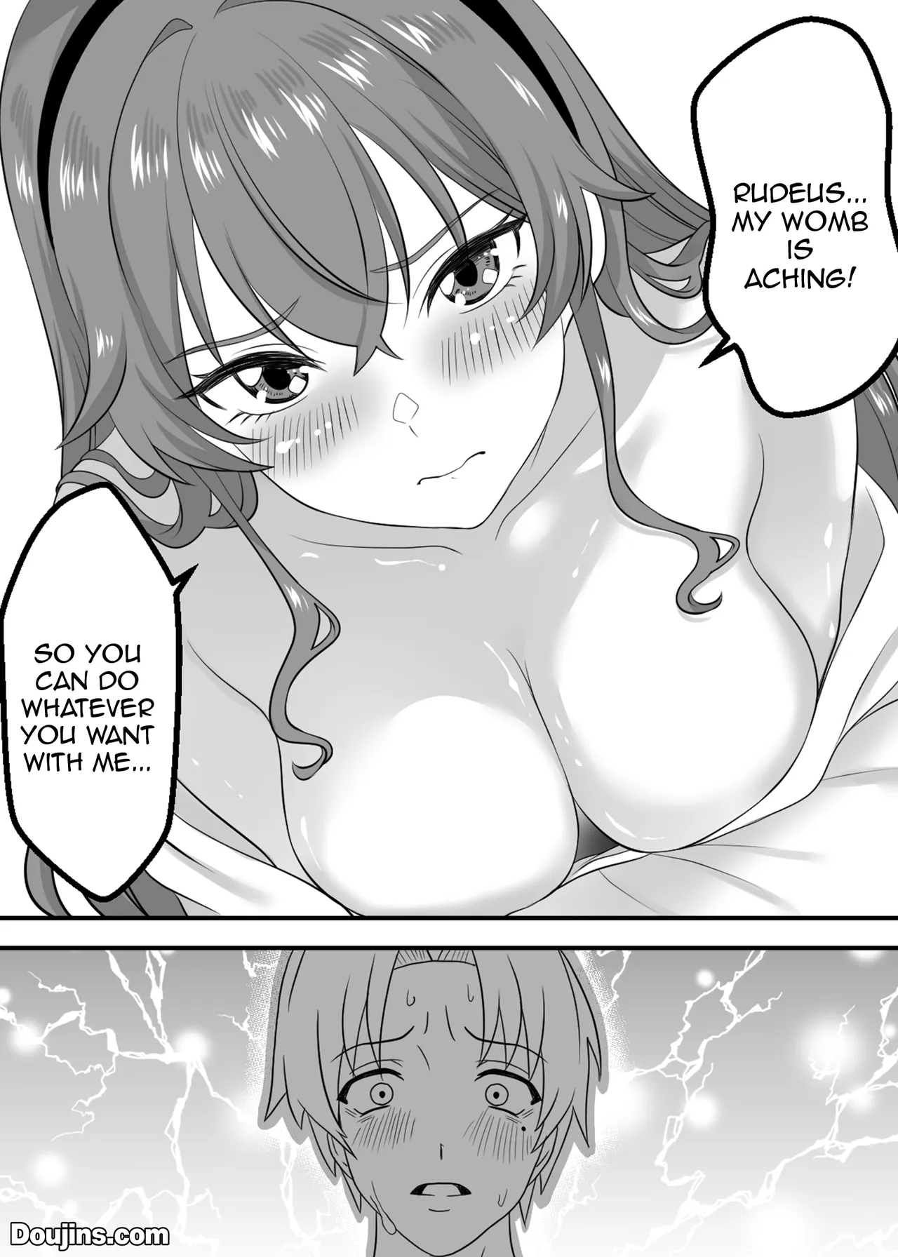 Zecchou Tensei Isekai Ittara Eris To Biyaku De Kando 500-bai No Chikubi Iki / Climax Reincarnation - After I Reincarnated In Another World I Gave Eris An Aphrodisiac And Made Her Cum From Her 500x More Sensitive Nipples page 6